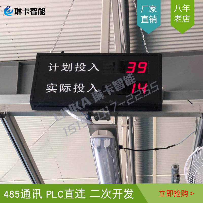 生产线投入产出电子看板
